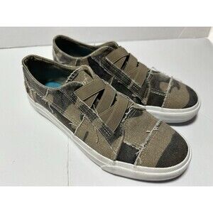 Blowfish Malibu Marley Natural Camo Slip-On Sneakers Size 9